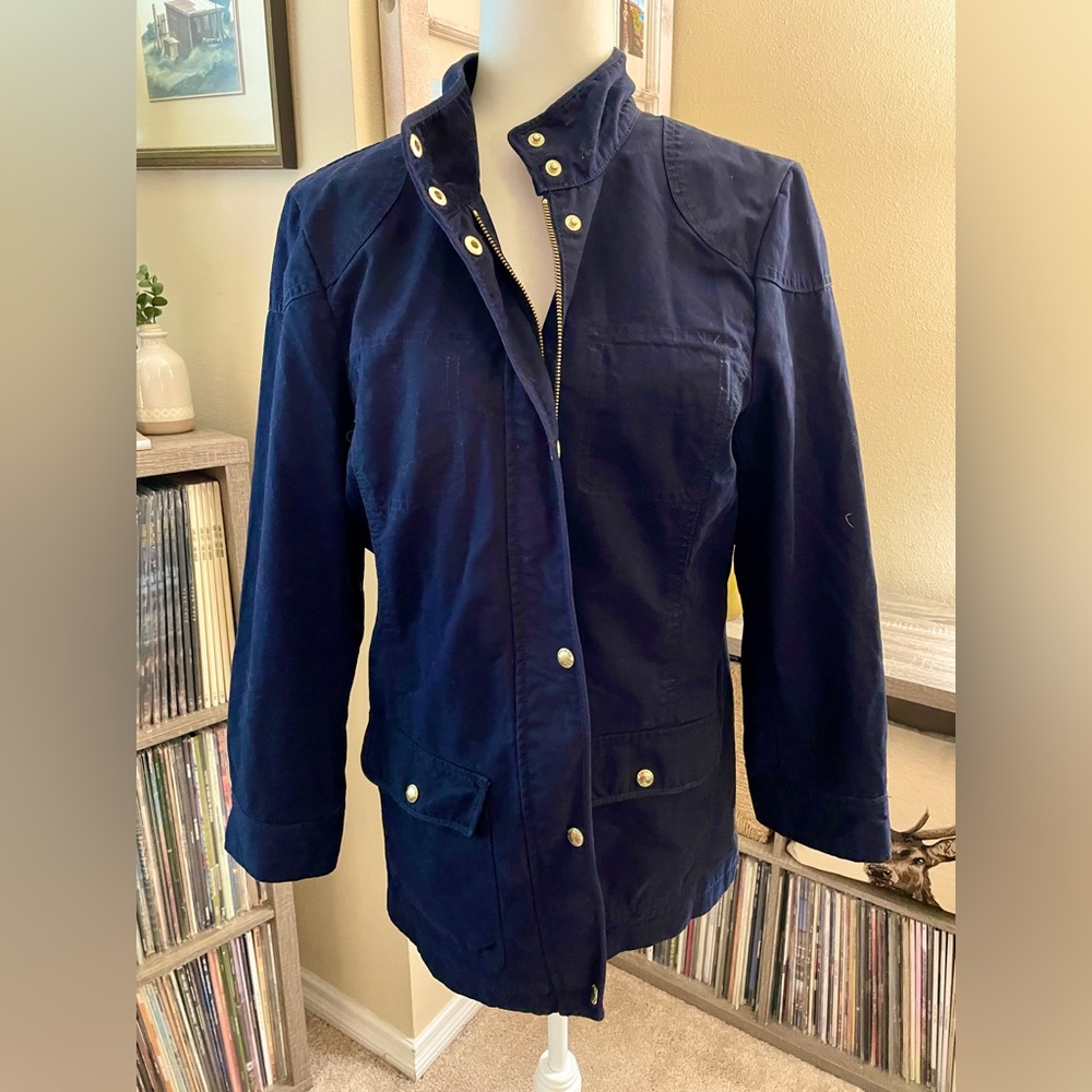 NWOT Women’s Banana Republic Navy Field Jacket